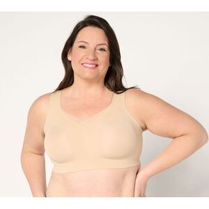 Maya J Women's Bra Sz 2XL (XXL) Ultra Lift Defy Mesh Trimmed Brown A702078